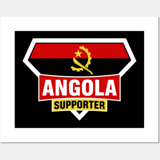 Angola Super Flag Supporter Posters and Art